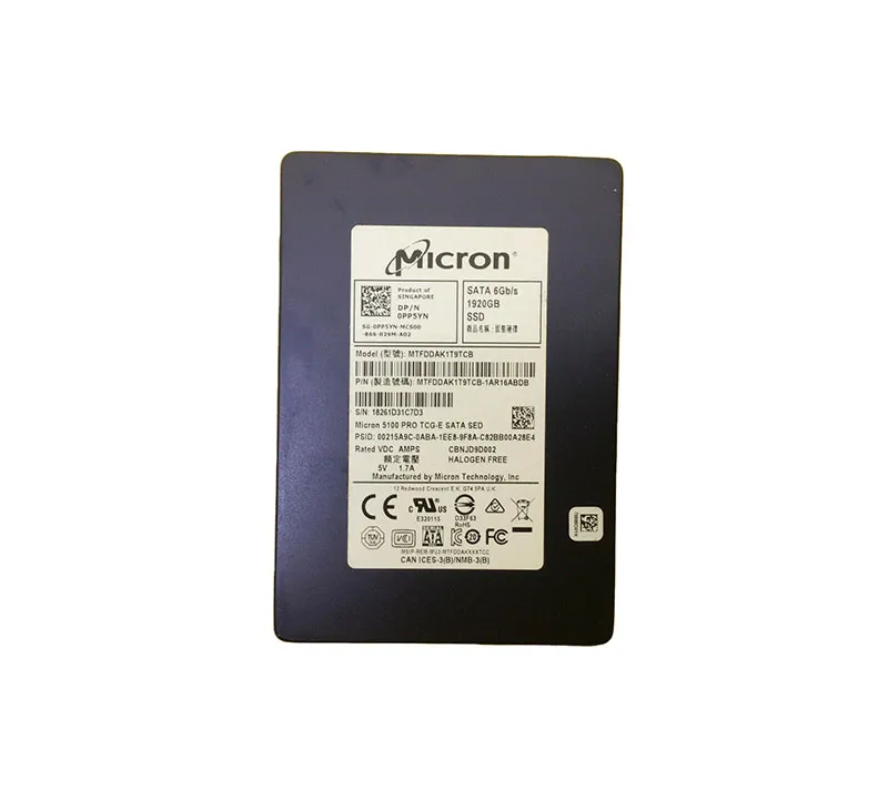 Dell PP5YN 1.92TB Multi-Level Cell SATA 6Gb/s 2.5-Inch Solid State Drive