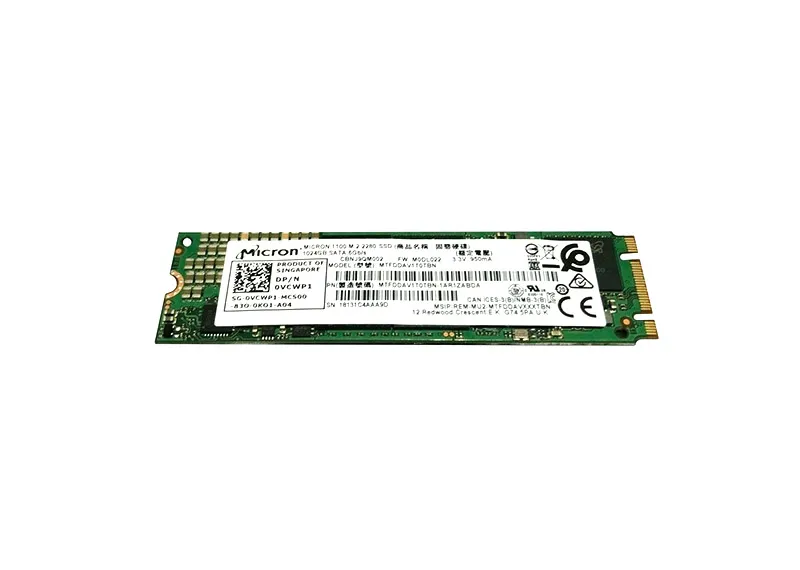 Dell VCWP1 1TB Multi-Level Cell SATA 6Gb/s M.2 2280 Solid State Drive