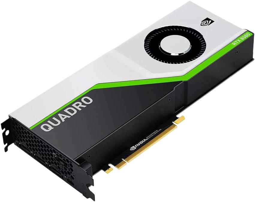 Dell 010K7M Quadro RTX 8000 Turing 48GB GDDR6/384-Bit PCIe 3.0 x16 4-DisplayPort 1-USB-C Graphics Card