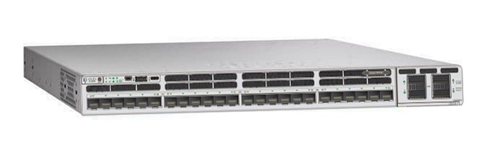 The Cisco C9300-NM-2Y is a 2-port network module for Catalyst 9300 Series switches, supporting 25 Gigabit Ethernet connectivity via SFP28 interfaces.