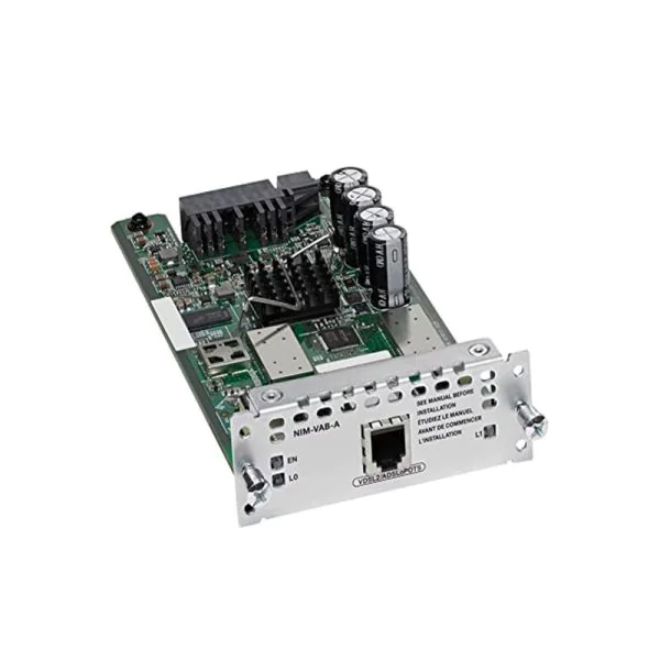 The Cisco C-NIM-1X= is a Network Interface Module (NIM) designed for Cisco routers, providing a single 10/100/1000 Mbps Gigabit Ethernet port for network connectivity.